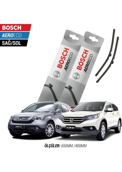 Honda Cr-V 2014 Model Bosch Aeroeco Muz Silecek Takımı