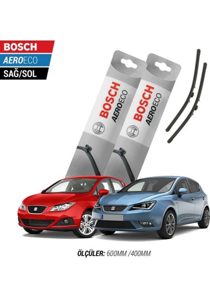 Seat Ibiza 2010 Model Bosch Aeroeco Muz Silecek Takımı