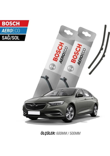 Opel Insignia 2017 Model Bosch Aeroeco Muz Silecek Takımı