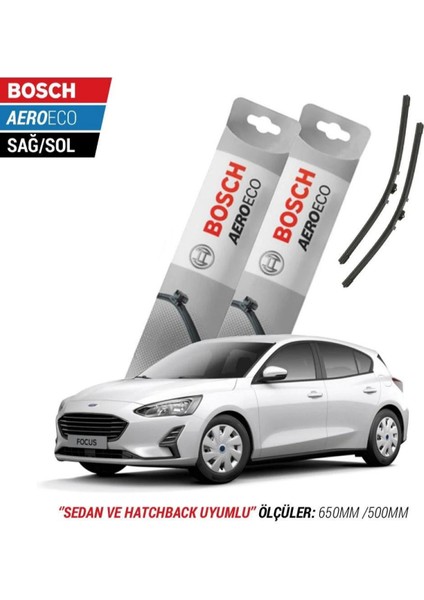 Ford Focus 4 2020 Model Bosch Aeroeco Muz Silecek Takımı