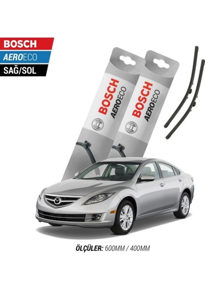 Mazda - Mazda 6 2008 Model Bosch Aeroeco Muz Silecek Takımı