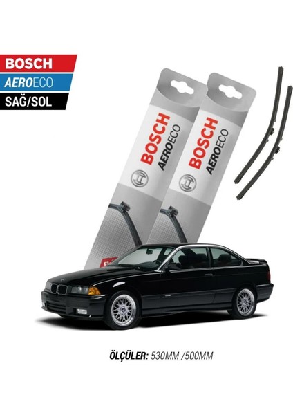 Bmw 3 Serisi E36 1993 Model Bosch Aeroeco Muz Silecek Takımı
