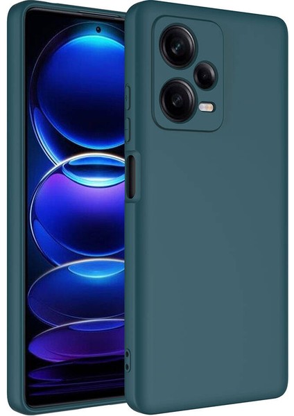 Xiaomi Redmi Note 12 Pro Plus 5g Kılıf Içi Süet Renkli Mara Lansman Silikon
