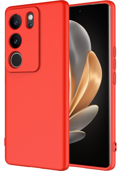 Vivo V29 5g Kılıf Içi Süet Renkli Mara Lansman Silikon