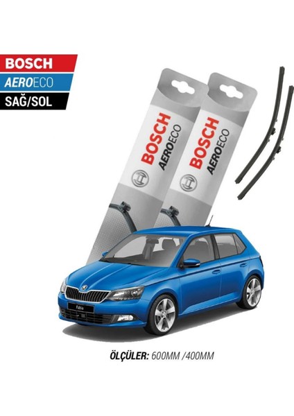 Skoda Fabia 2015 Model Bosch Aeroeco Muz Silecek Takımı