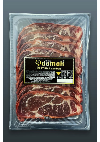 Damak Dana Antrikot Pastırma 400G