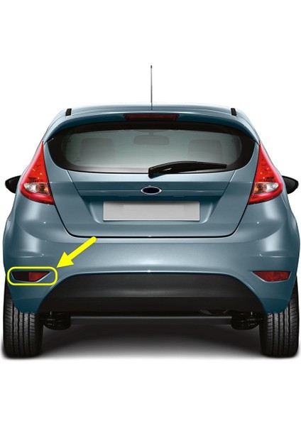 Ford Fiesta 2009-2012 Arka Tampon Sol Reflektörü Sis Farı 8A6115K273AD