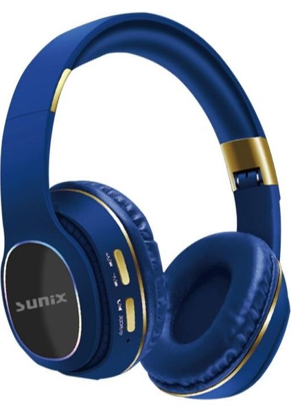 Blt-26 Bluetooth Kulak Üstü Kulaklık Mavi
