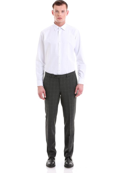 Mavi Slim Fit Baskılı Pamuklu Slim Yaka Uzun Kollu Klasik Gömlek fiyatları