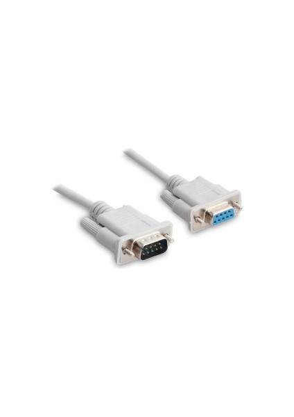 10 Metre RS232 Erkek Dişi Kablo 10 Metre Dişi Erkek RS232 Kablo