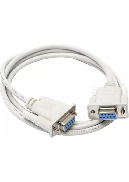 3 Metre RS232 Kablo 3 Metre Com Kablo 3 Metre 9 Pin Dişi Dişi Kablo