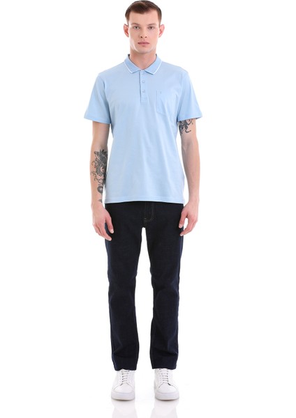 Mavi Regular Fit Cepli Polo Yaka Merserize Pamuk T-Shirt