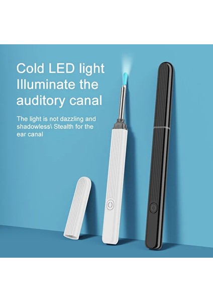 Ne3 Pro Akıllı Kulak Wax Temizleme Temizleyici ile Hd Kamera LED Işık Kablosuz Otoskop Alet Takımı (Yurt Dışından)