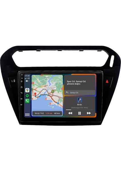 Peugeot 301 Android 14 Multimedya 4GB Ram 64GB Hafıza Carplay CRV-4425XD