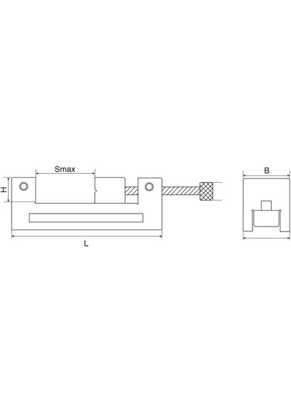 125MM Krasnic Vidalı Hassas Mengene fiyatları