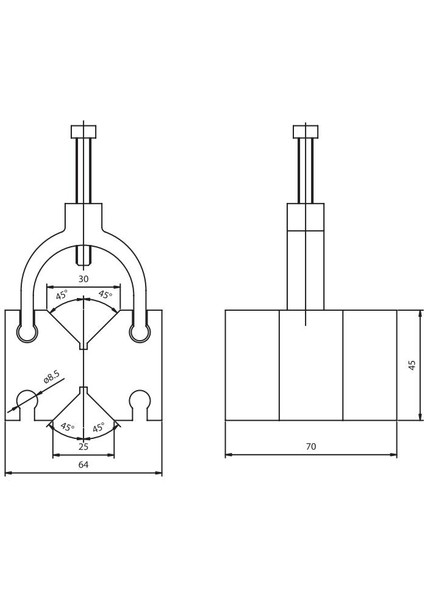 VBC-006 Vertex Kıskaçlı V Yatak fiyatları