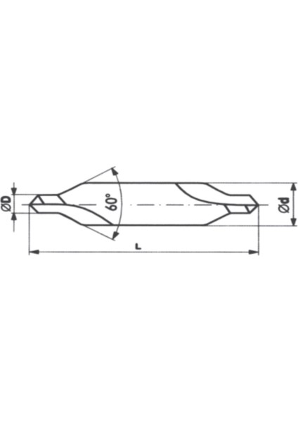 1,6mm Mastercut DIN333 Sert Metal Karbür 60° Punta Matkabı