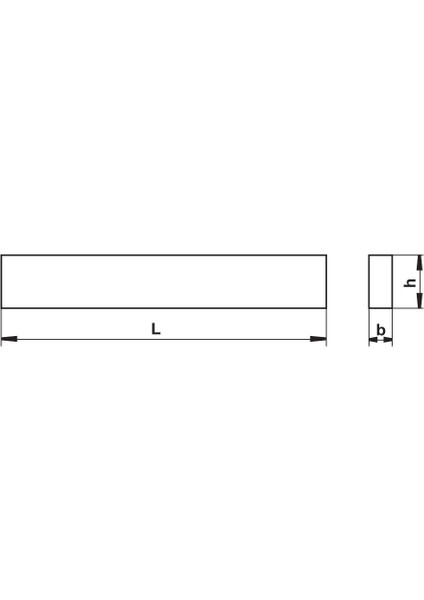 3X12X160 Poldi DIN4964D Hss Dikdörtgen Kesitli Lama Kalemi fiyatları