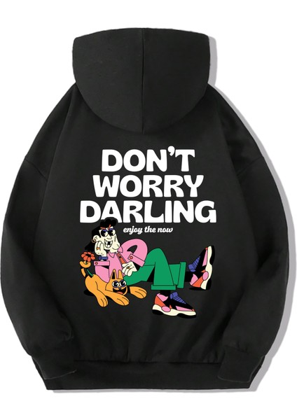 Unisex Çocuk Don'T Worry Hoodie