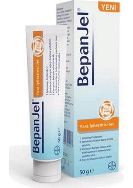 Bepanjel Yara Iyileştirici Jel 50 G Tüp