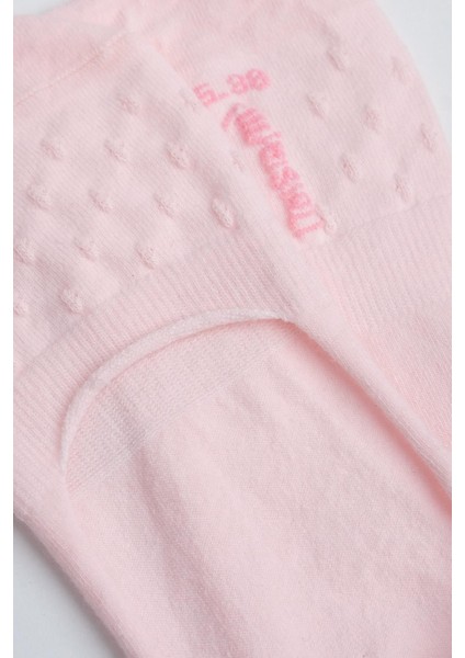 Kadın Pamuklu Tekli Pembe Yazlık Çetik Çorap M 70300 P