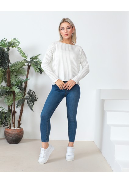 Uzun Kollu Ajurlu Bluz modelleri