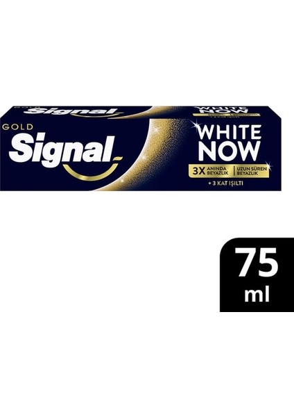 75 ml D. Macunu White Now Gold