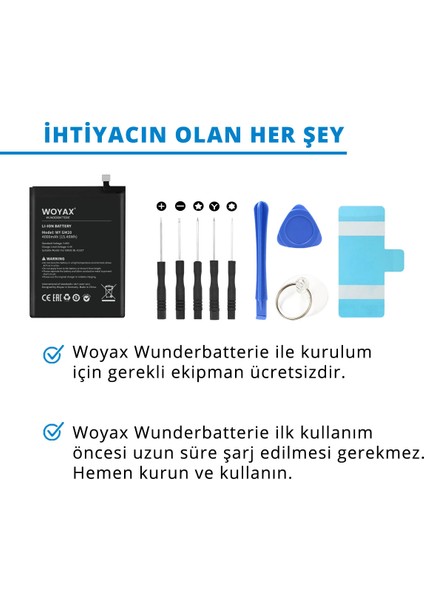 by Deji General Mobile GM20 Batarya / BL-A15CT
