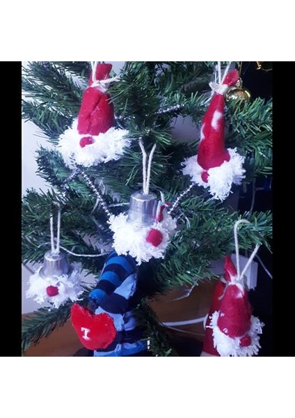 Yılbaşı Ağacı Süsü 5 Adet Noelbaba
