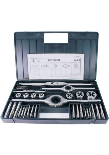 M12-M14-M16-M18-M20 Bucovice Hss Kılavuz Pafta Takımı