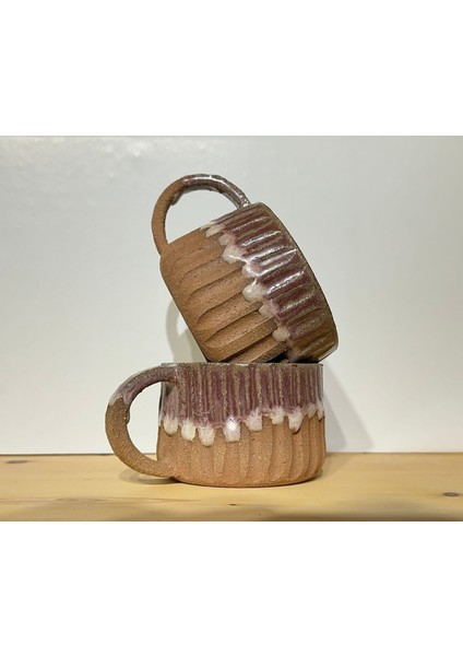 El Yapımı Stoneware Aye Kupa