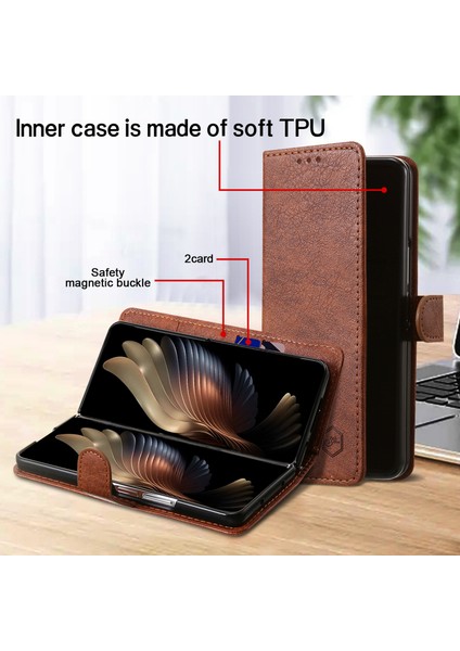 Cool-M Case Samsung Galaxy Z Fold5 Telefon Kılıfı (Yurt Dışından)