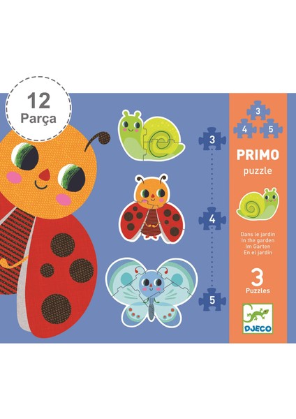 İlerleyen Puzzle - In The Garden - 3, 4, 5 Pcs