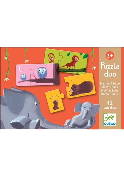 İkili Puzzle/ Duo Mom Baby