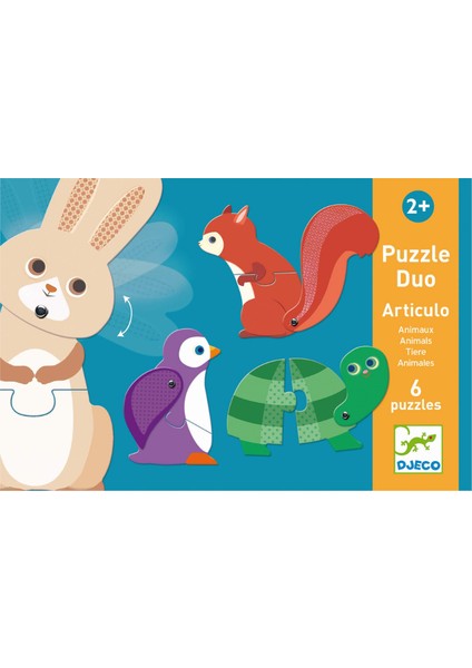 İkili Puzzle - Articulo Animals fırsatları