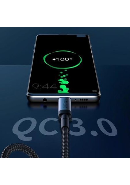 1 Metre 60W Type C To Type C Şarj, Data ve 4K 60Hz Görüntü Aktarım Kablosu, 10GBPS Qc3.0 Kablo