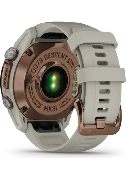 Descent MK3I 43 mm Bronz Pvd Titanyum French Gri Silikon Kayışlı indirimleri
