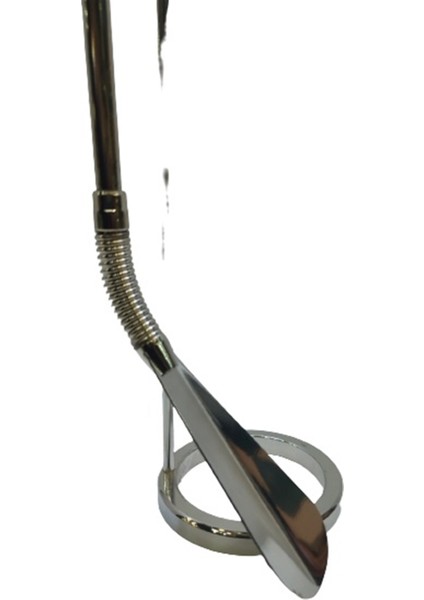 Sistem Yaylı Krom Ayakkabı Çekeceği Kereta 72 cm-Renksiz