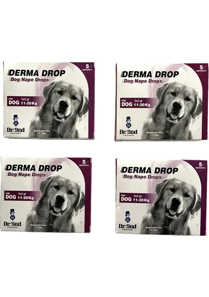 Dr Sed Pharma Maxi Derma 11-20 kg Köpek Ensedamlası 4 Kutu