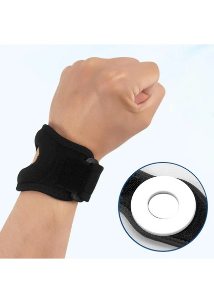 Ayarlanabilir Ince Bilek Bandı 2 Adet , Halka Ped Yaralanma Spor Yoga Yumuşak Bilek Bandı2 indirimleri