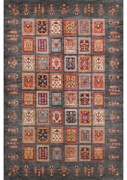 Home Binbirgece Pamuk Taban Yıkanabilir Dijital Baskılı Halı
