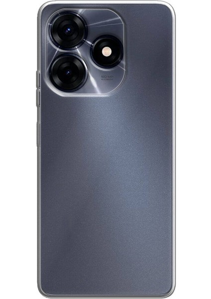 Tecno Spark 10C Şeffaf Kılıf Yumuşak Ince Tasarımlı Kapak (Süper)