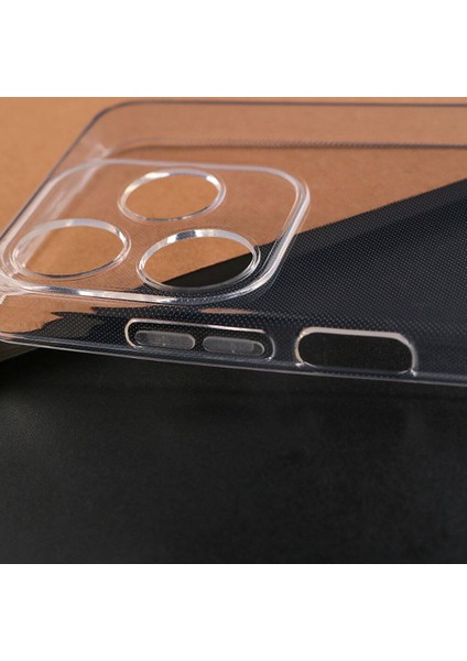 Tecno Spark 10C Şeffaf Kılıf Yumuşak Ince Tasarımlı Kapak (Süper)