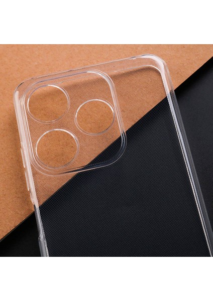 Tecno Spark 10C Şeffaf Kılıf Yumuşak Ince Tasarımlı Kapak (Süper)