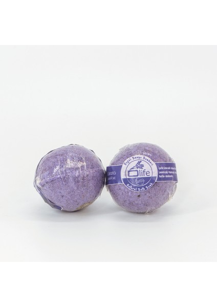 El Yapımı Lavanta Kokulu 2 adet Banyo Topu (2x100g)