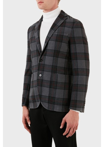 Ekoseli Blazer Ceket Erkek Ceket ZOX1910G807TW151634C98 modelleri