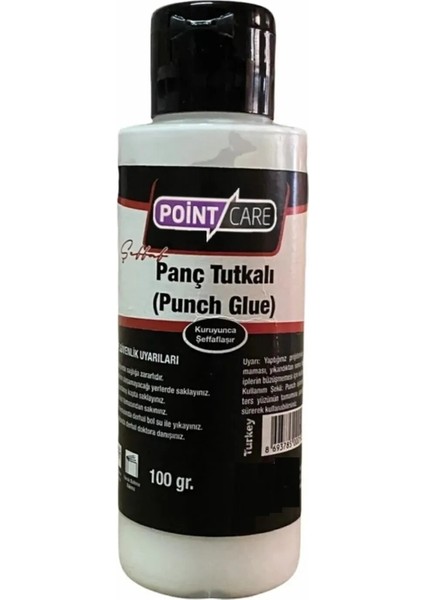 Point Panç Tutkalı, 100 Gr, Şeffaf Punch Tutkalı, Yapıştırıcı