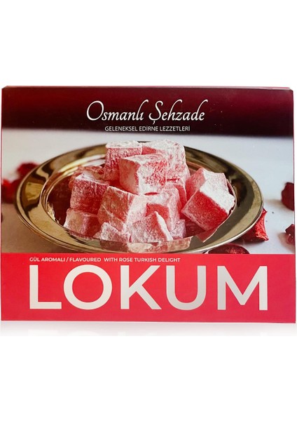 Gül Aromalı Lokum 500gr