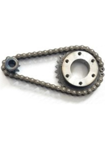 Dıy Elektrikli Kaykay Dişli Tekerlekler Kiti 04C 2 Puan Zincir Tekerlek Dişli 27 Dişli Elektrikli Diy Tekerlekler, 9X27 G 8mm D (Yurt Dışından)