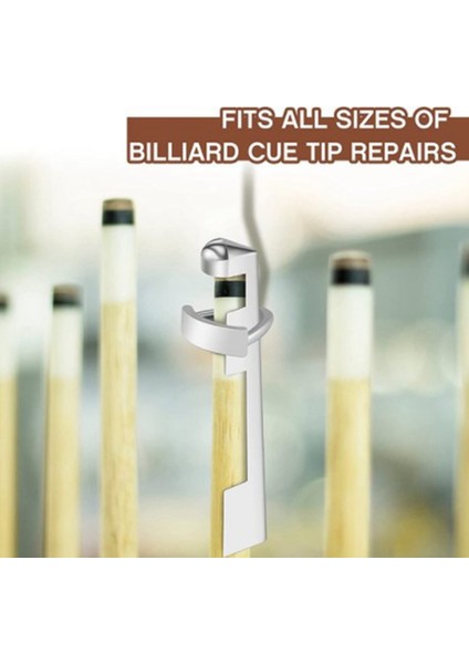 6 Adet Bilardo Isteka Tamir Kelepçesi, Havuz Isteka Ucu Kelepçe Bilardo Masası Isteka Ipuçları Aksesuarları Bilardo Istakası Ucu Onarım Aracı (Yurt Dışından) fırsatları